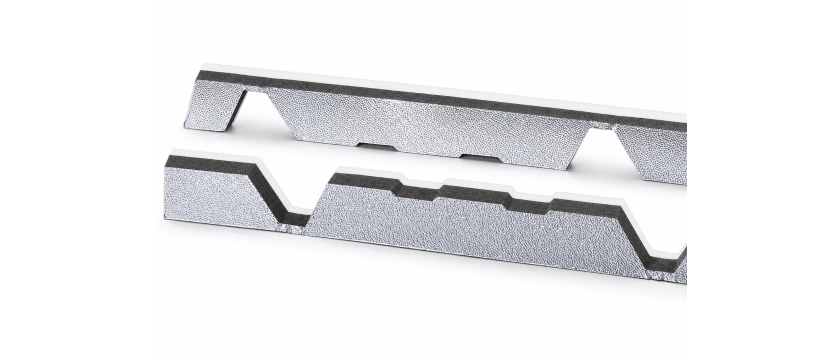 Profilfüller mit Aluminium-Kaschierung