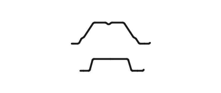 Profilfüller für Trapezbleche