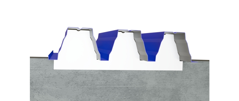 Zahnbleche für Trennwände