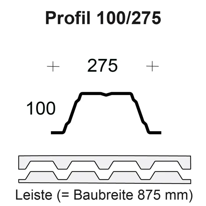 Profilfüller - Profil 100/275