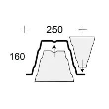 Profilfüller Stücke - Profil 160/250