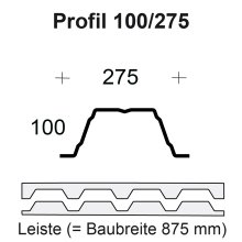 Profilfüller - Profil 100/275
